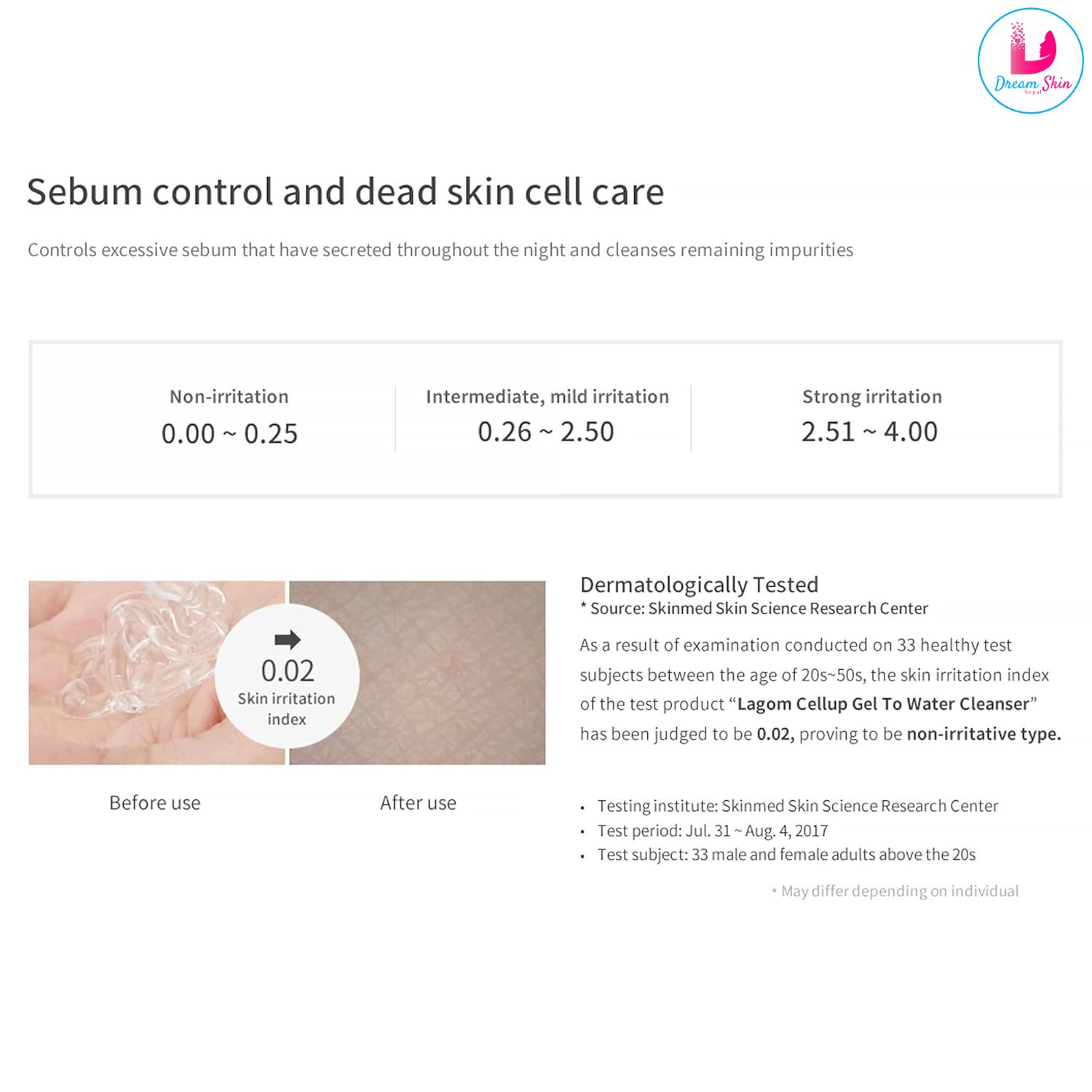 LAGOM Cellup Gel To Water Cleanser [170ml]